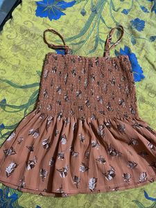 Floral Smocked Top