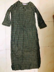 New Printed Green Kurta Unused&#39;
