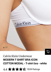 Calvin Klein Pushup Underwire Bra