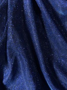 Blue Shimmer Party Dress