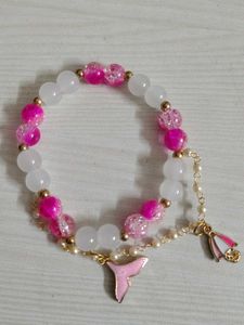 Charm Beaded Bracelet