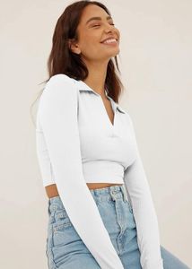 White Long Sleeve Top