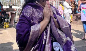 Purple Salwar Suit set