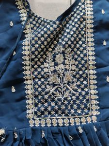 Teal Blue Kurti Used Only Once