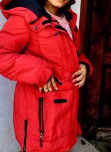 Red Winter Jacket for both men and women