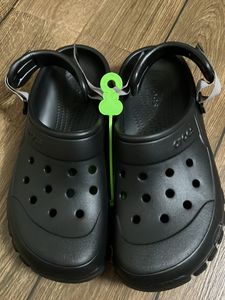 Gents New Black Crocs Uk 7