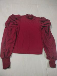 Full Puff Sleeve Top For Women