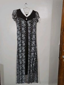 Black &amp; White Night Gown