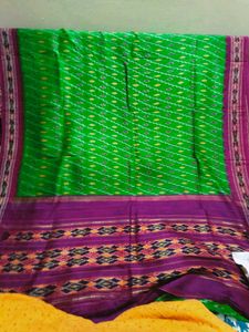 Green & Purple Saree