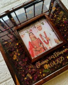 Resin Wedding Varmala Preservation 💐