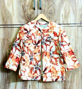 Cotton Printed Jacket Size-36-38