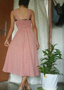 Pink Gingham Sundress - Vintage Inspired