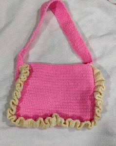 Crochet Bag And Potli Combo