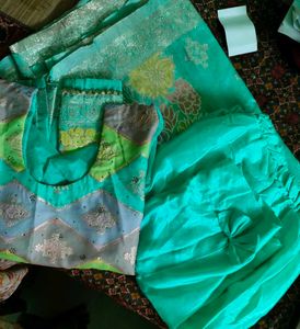 Banarsi Multi Colour Dupatta Set