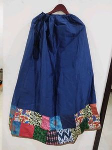 Vintage Patchwork Maxi Skirt