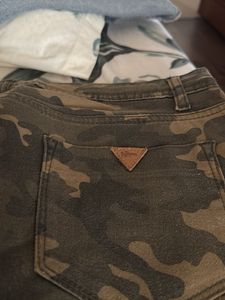 Camo Print Jeans