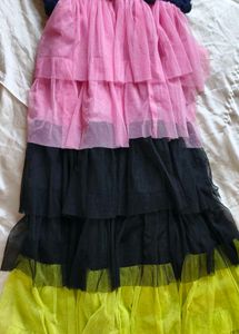I. RUFFLE PARTY READY DRESS