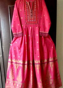 Ethnic Partywear Gown/Dress In Small Size ,