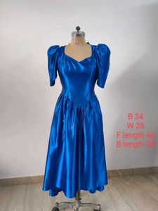 Vintage Satin Gown