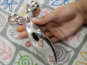 Combo Of Gua Sha Jade Roller And Two Face Massager