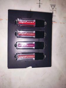 Pilgrim Matte Lipstick Set Of Four