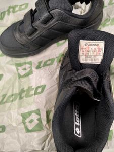 Black Lotto Kids Sneakers