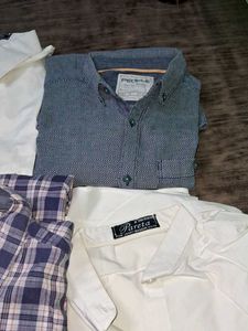 Men&#39;s Shirt Bundle - 4 Casual Tops