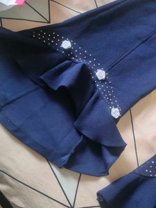 Cute Navy Blue Jumpsuit