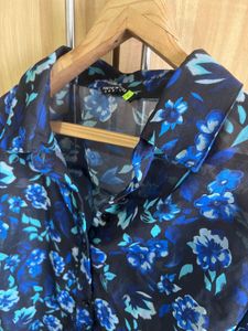 Floral Print Blouse- Size L