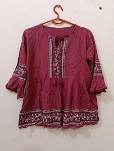 Preety Pink Top