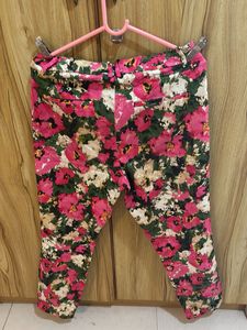 H&amp;M Floral Print Pants