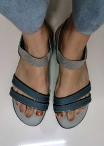 Stylish Blue Casual Sandals