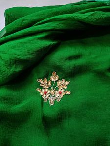 Green Saree