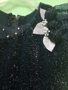 Sparkly Black Girls Dress