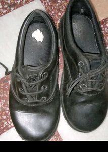 Black And White School Shoes Combo