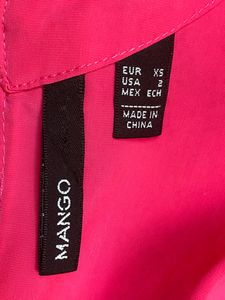 MANGO NeonPink Dress