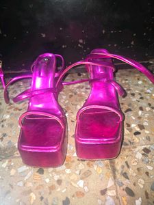 Hot Pink Platform Heels
