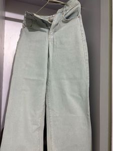 Wide Leg Light Blue Jeans