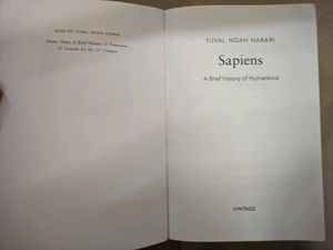 Sapiens By Yuval Noah Harari Orignal