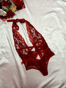 🌹Wine Red Lace Lingerie🌹