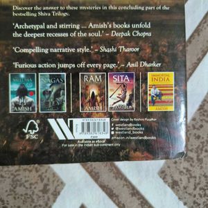 Shiva Trilogy By Amish( Paperback)