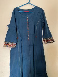 NAVY BLUE COLOR KURTI