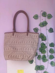 Patterned Tote Bag