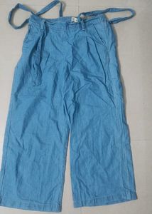 Denim Jeans &amp; Culottes Set