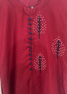 Elegant Maroon Kurta