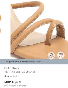Toe Ring Slip On Stilettos