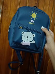 Mini Blue Backpack