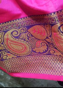 8 Banarasi saree Gold Design With Blouse