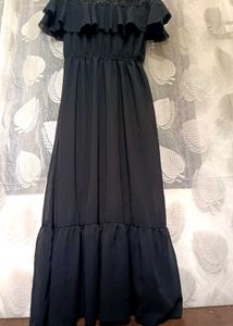 Elegant😍Black Maxi Dress