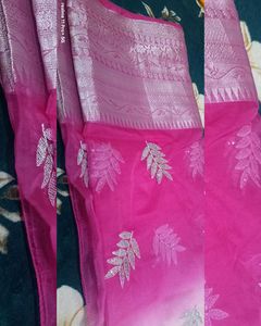 Party Wear Organza Saree